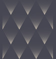 elegant neat rhombus grid seamless pattern vector image vector image