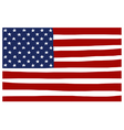 america usa stars and stripes flag stylized vector image