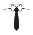 tie vector image