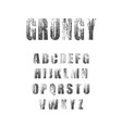 alphabet set vector image