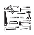 tool carpenter vector image