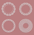 lace frames vector image