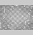 realistic cracked ice surface frozen glass vector image vector image