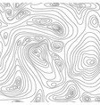 wavy topography relief outline cartography vector image