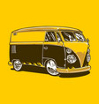 vintage car 13 vector image vector image