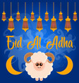 eid al adlha poster vector image