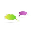 speech bubbles vector image