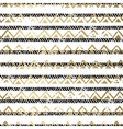 gold and black seamless pattern vector image vector image
