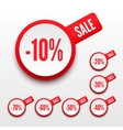 sale percents vector image