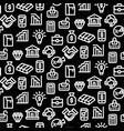 banking seamless pattern vector image vector image