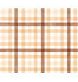yellow and brown watercolor plaid repeat seamless vector image