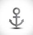 anchor icon vector image