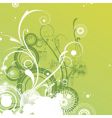 floral graphic background vector image vector image