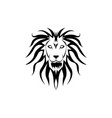lion graphic design template isolated vector image vector image