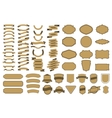 set of ribbons ribbon banner vector image