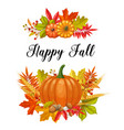 seasonal fall banners vector image