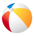 beach ball vector image vector image