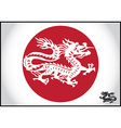 asian traditional dragon vector image
