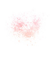 hand painted watercolor pink splatter texture vector image vector image