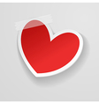 valentines day card vector image