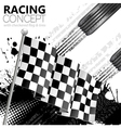 racing vector image