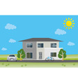 home vector image vector image
