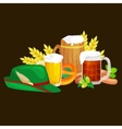 germany beer festival oktoberfest bavarian vector image
