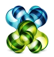 glass technology concept vector image