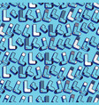 cute colorful background socks pattern vector image