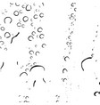 water drop overlay vector image vector image
