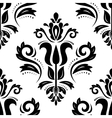 damask seamless pattern vector image