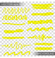 highlight marker vector image