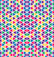 abstract geometric triangle seamless pattern vector image