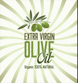 olive background 2 vector image