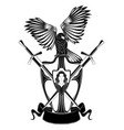 girl hawk swords 0001 vector image