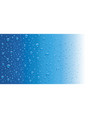 many water drops on blue background vector image