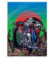 space riders vector image vector image