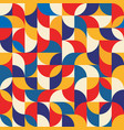 abstract geometric background - seamless vector image vector image