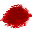 abstract red grunge background crayons paint vector image vector image