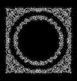 retro shiny frame or border vector image