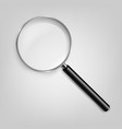 magnifying glass vector image