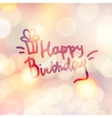 happy birthday vector image