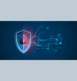 technological abstract background on the topic vector image