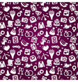 wedding seamless pattern vector image