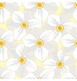 floral seamless pattern flower background vector image