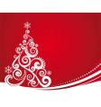 christmas card design vector image