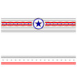 us flag symbol patriotic holiday poster banner vector image