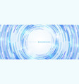 abstract tech circle background big data system vector image