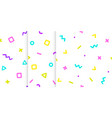 set of three backgrounds with symbols vector image vector image