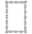 vintage frame vector image